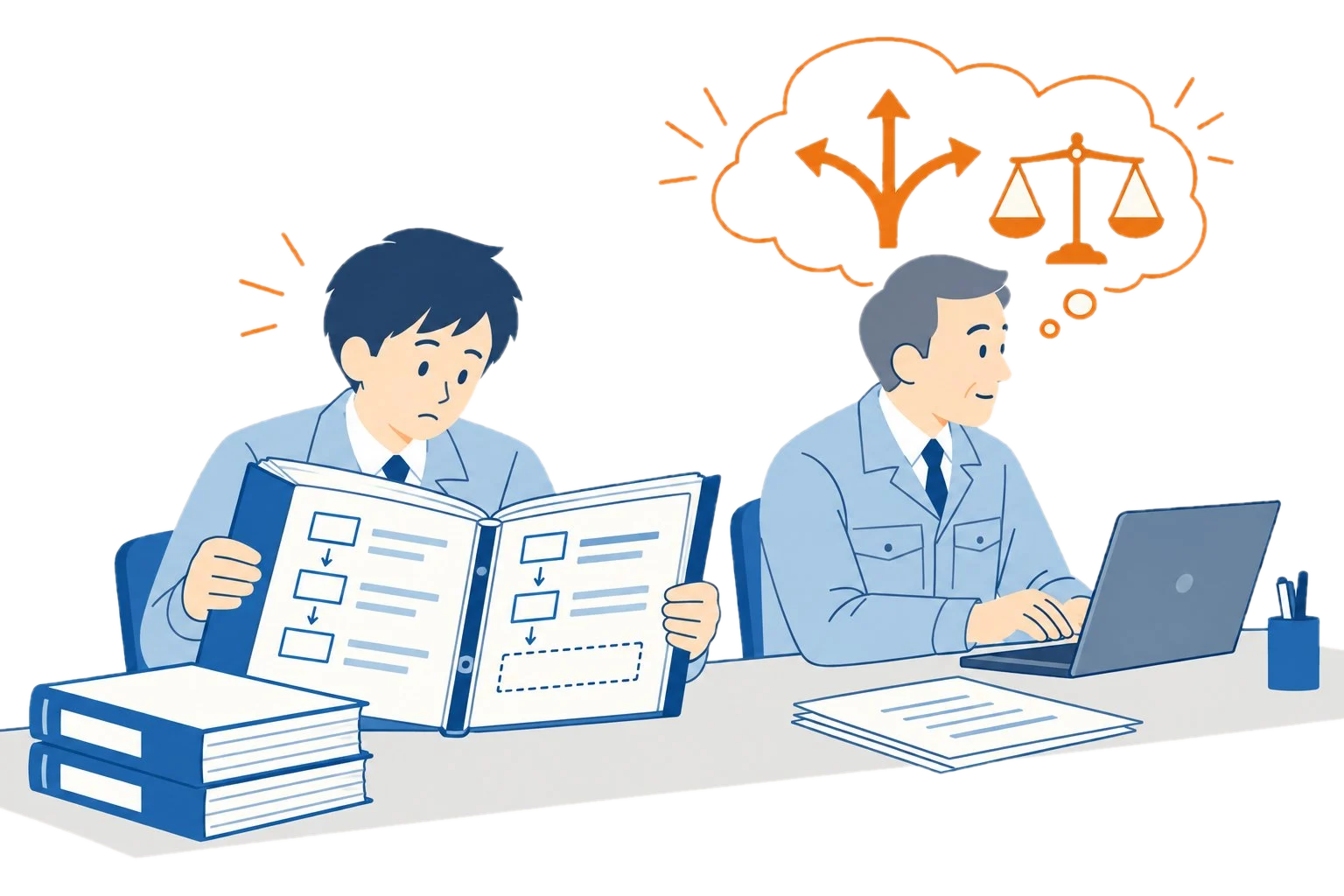 手順書はあるのに、判断は頭の中